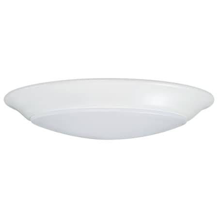 Nuvo 7-Inch LED Disk Light, 5000K, White Finish, PK 6 62/1661